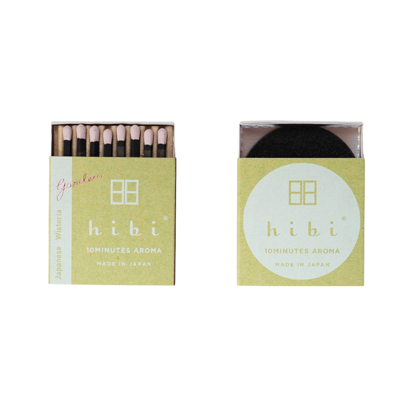 HIBI 8 Incense Matches - Japanese Wisteria