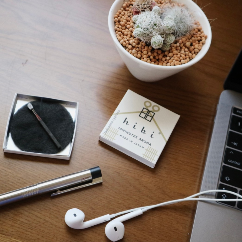 HIBI 8 Incense Matches - Peony