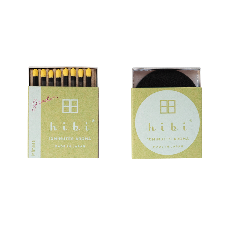 HIBI 8 Incense Matches - Mimosa