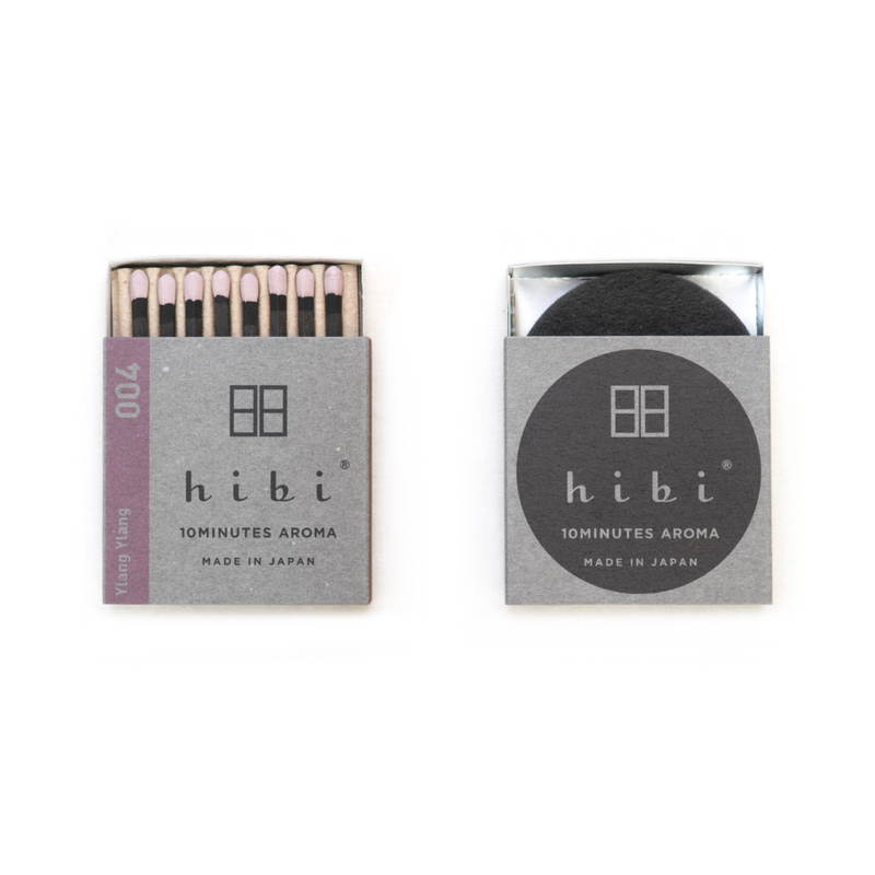 HIBI 8 Incense Matches - Ylang Ylang