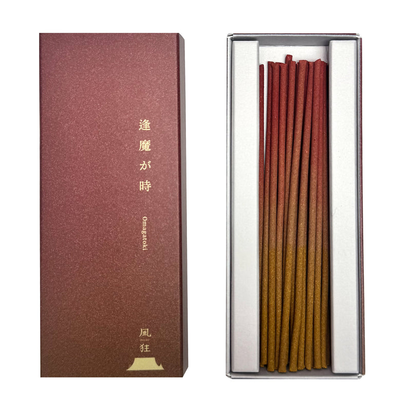 HUUKYOU Gradient Incense – Omagatoki 20 short sticks