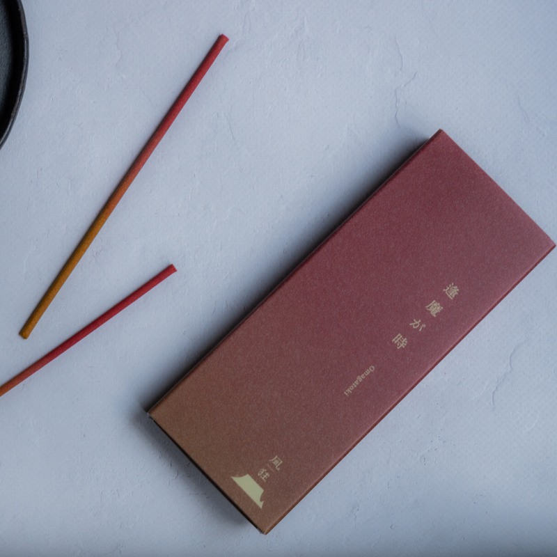 HUUKYOU Gradient Incense – Omagatoki 20 short sticks