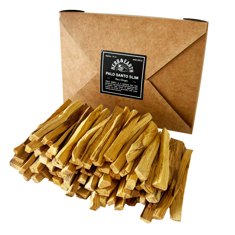 HERB & EARTH - Palo Santo Slim (bulk 12 oz)