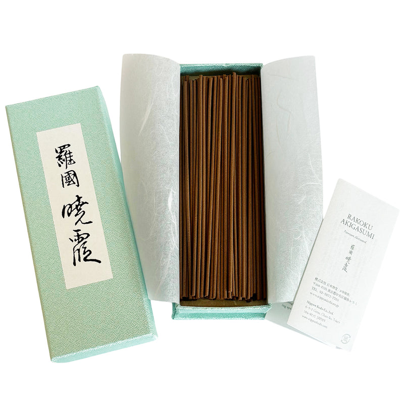 RAKOKU AKIGASUMI - Exceptional Aloeswood 100 sticks