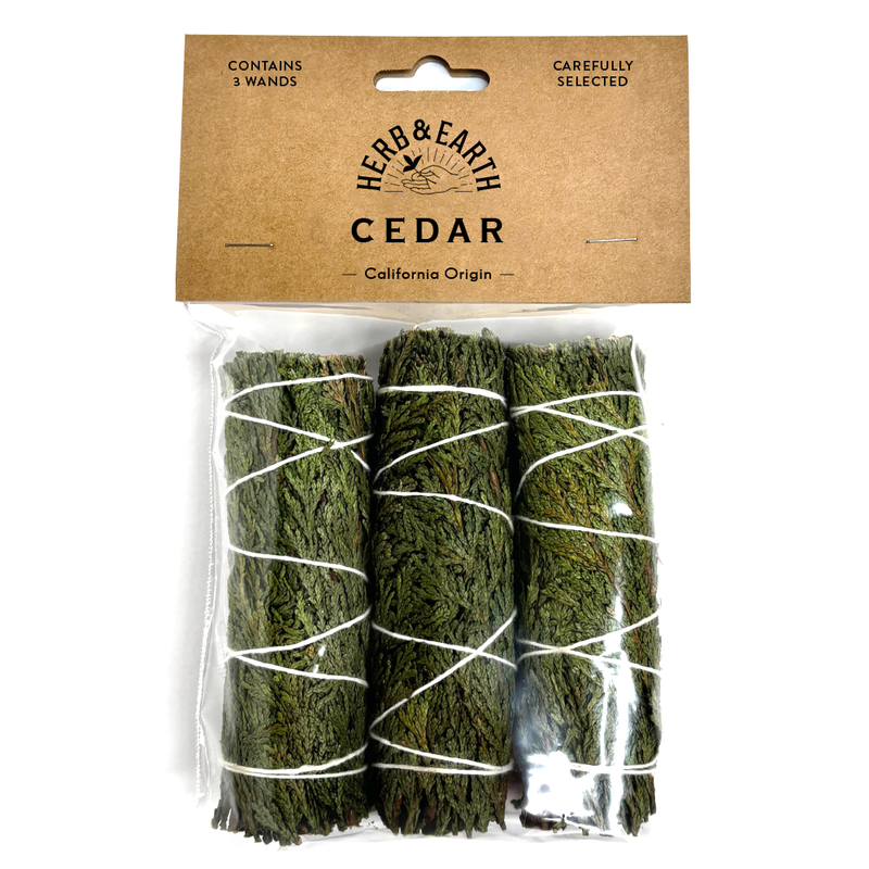 HERB & EARTH - Cedar 3pcs