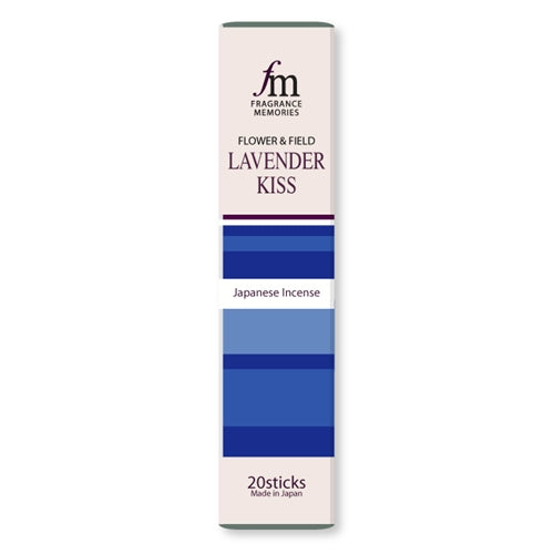 FRAGRANCE MEMORIES - FLOWER & FIELD - Lavender Kiss 20 sticks