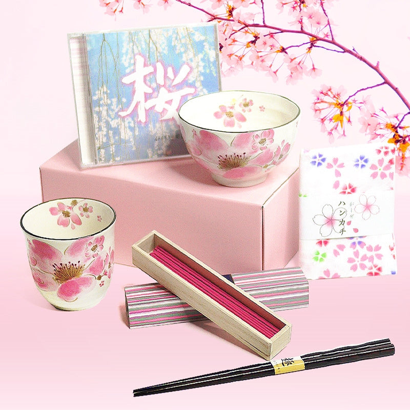 Pretty in Pink Cherry Blossom Set