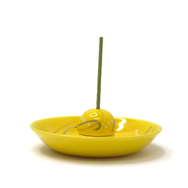 TOGEI PLATE with Sphere Holder - Yellow