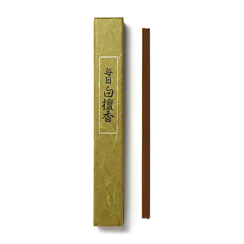 MAINICHI BYAKUDAN - Premium Sandalwood Long Stick 100 sticks